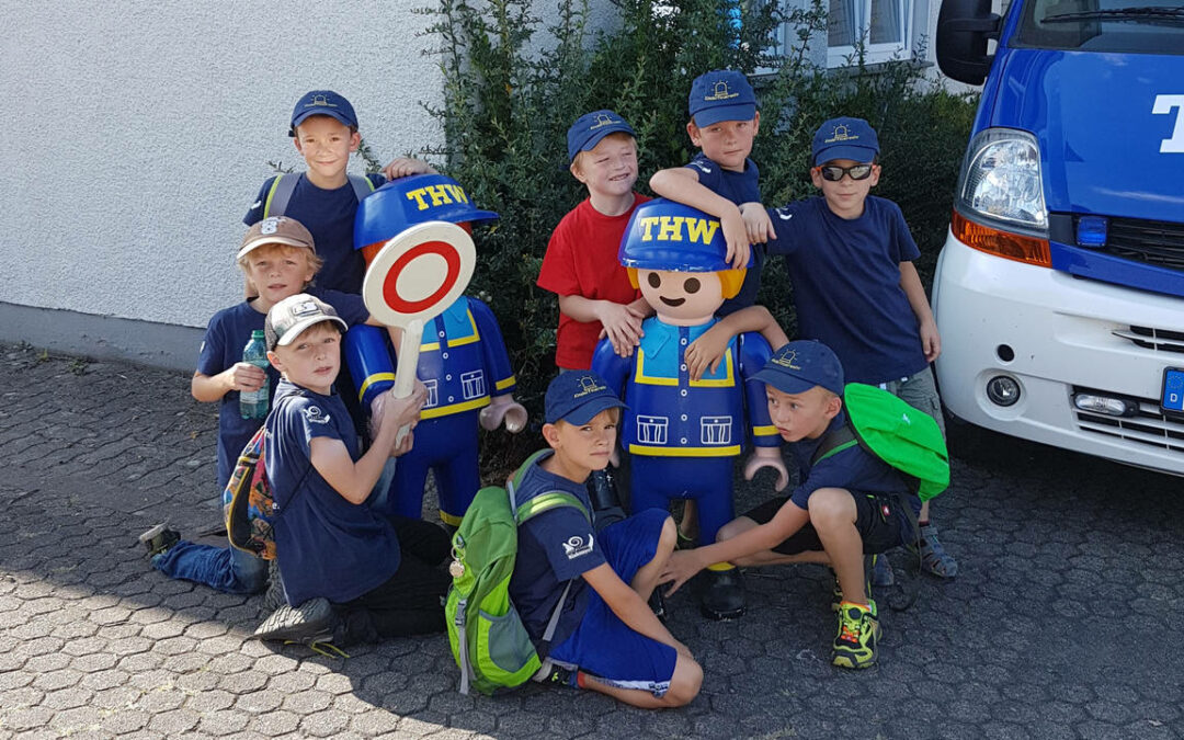 Kreiswettbewerbe der Kinderfeuerwehren beim THW