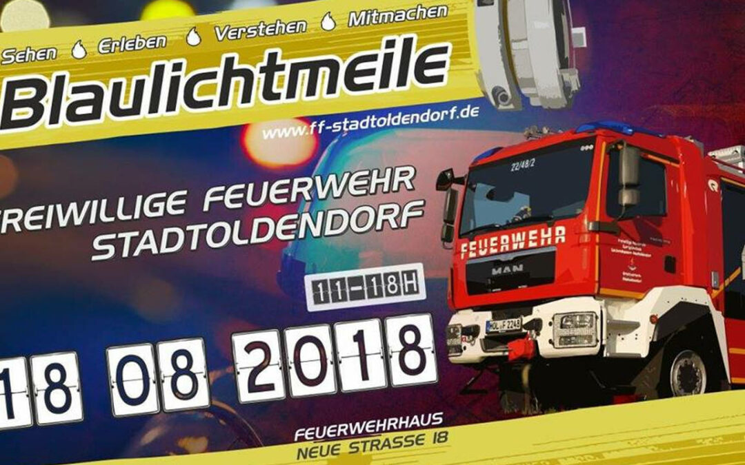 Blaulichtmeile in Stadtoldendorf