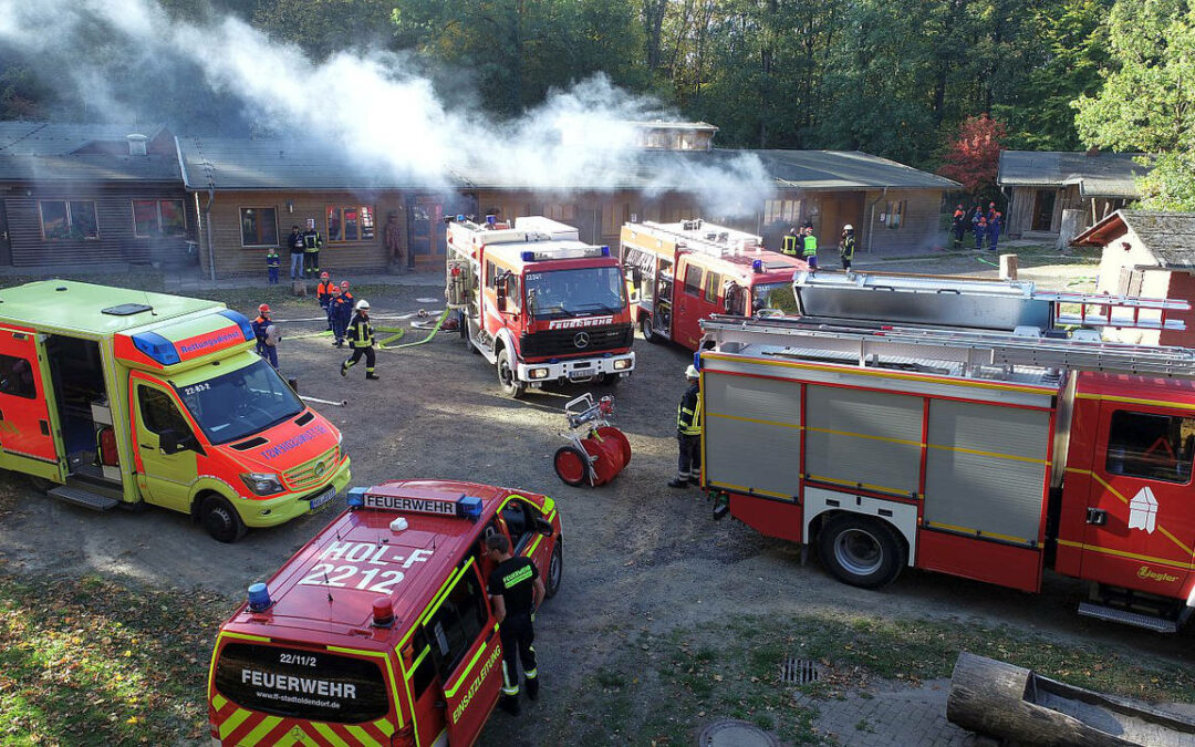 Berufsfeuerwehrwochenende der Jugendfeuerwehren