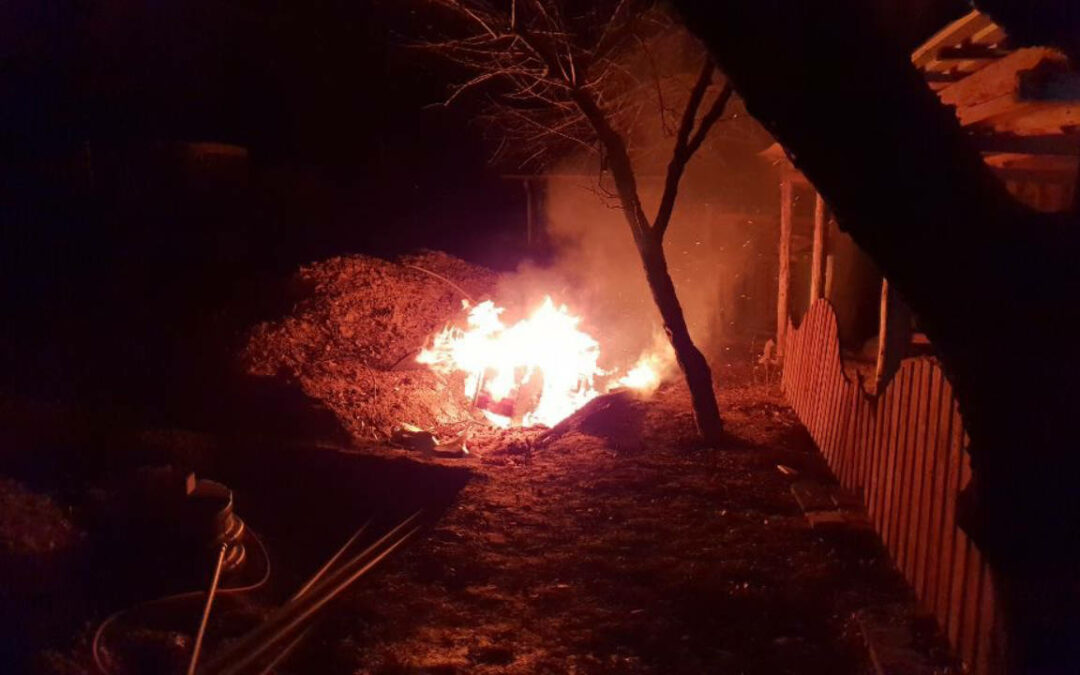 Unklares Feuer in Holzen
