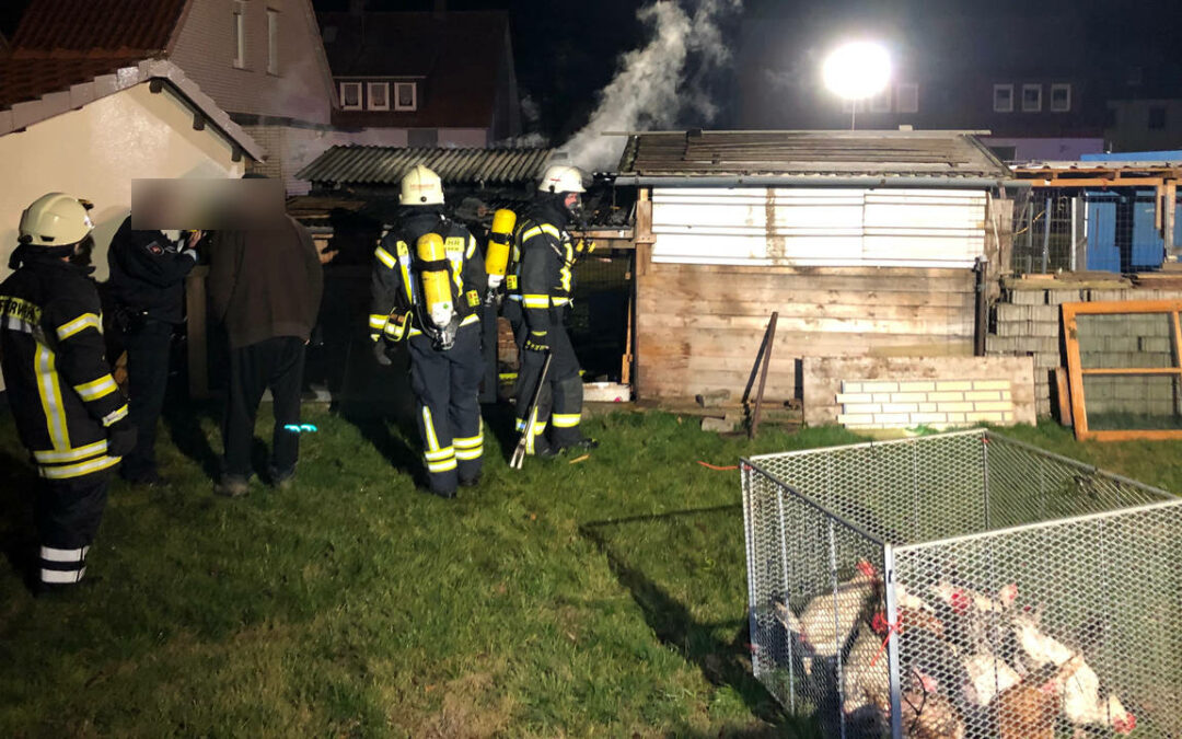 Schuppenbrand in Dielmissen
