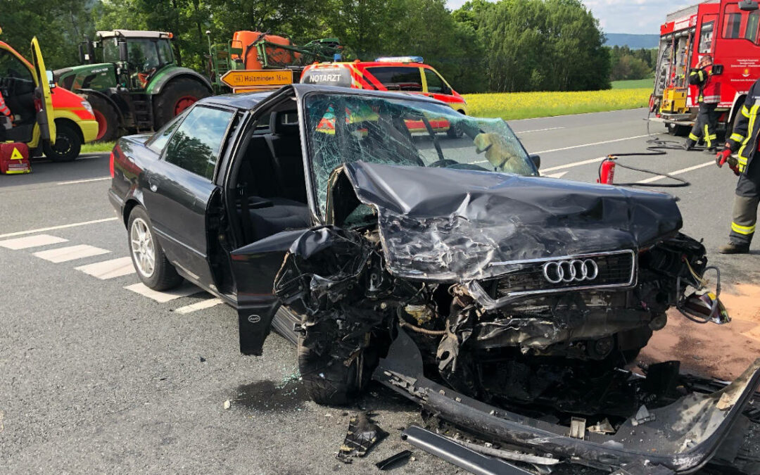 Schwerer Verkehrsunfall auf dem Odfeld
