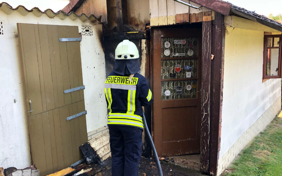 Schuppenbrand in Mainzholzen