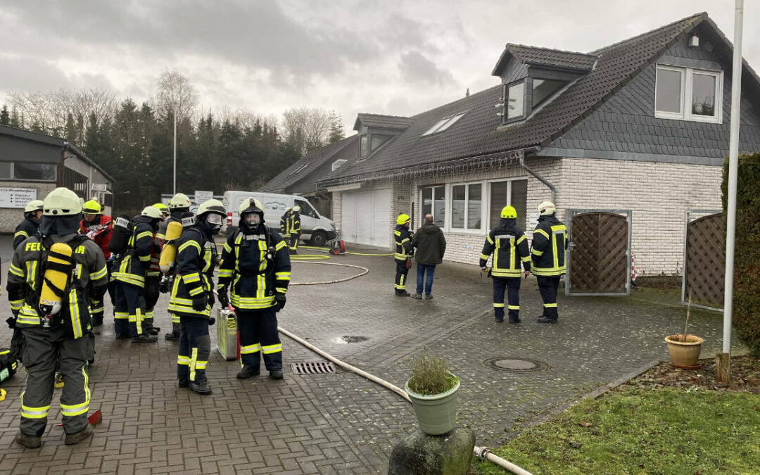 Brand von Büroräumen in Stadtoldendorf