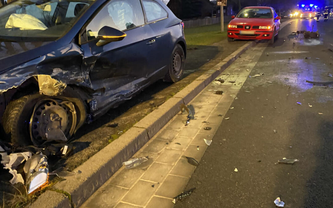 Verkehrsunfall auf der Hauptstraße (B240)