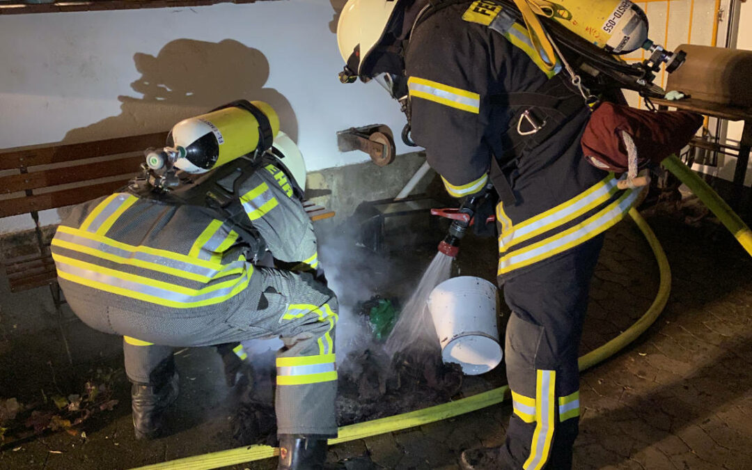 Wohnungsbrand in Eimen