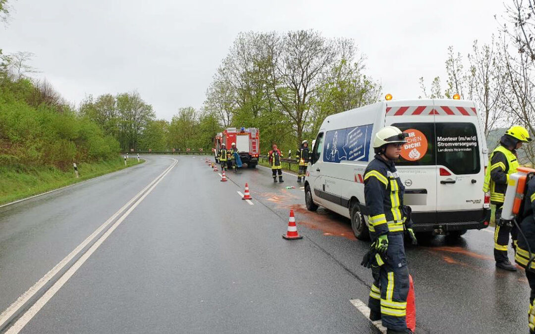 Auslaufende Betriebsstoffe nach Motordefekt
