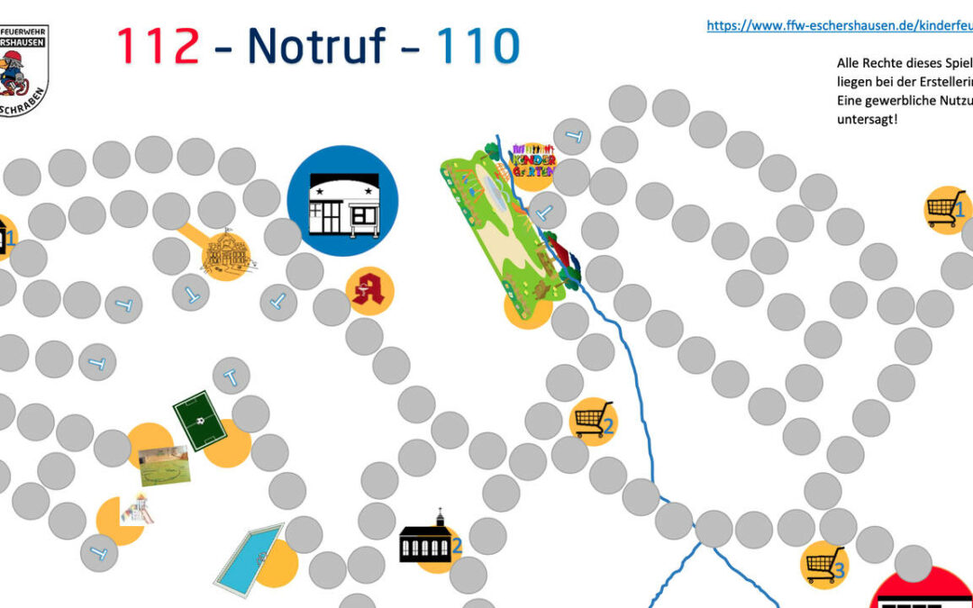 Der Notruf: Spielidee und Merkheft