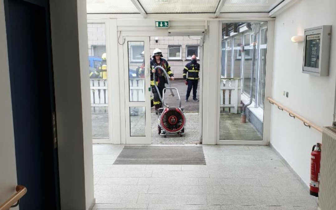 Angebranntes Essen verraucht Gebäudeteil im Zentrum für Migration