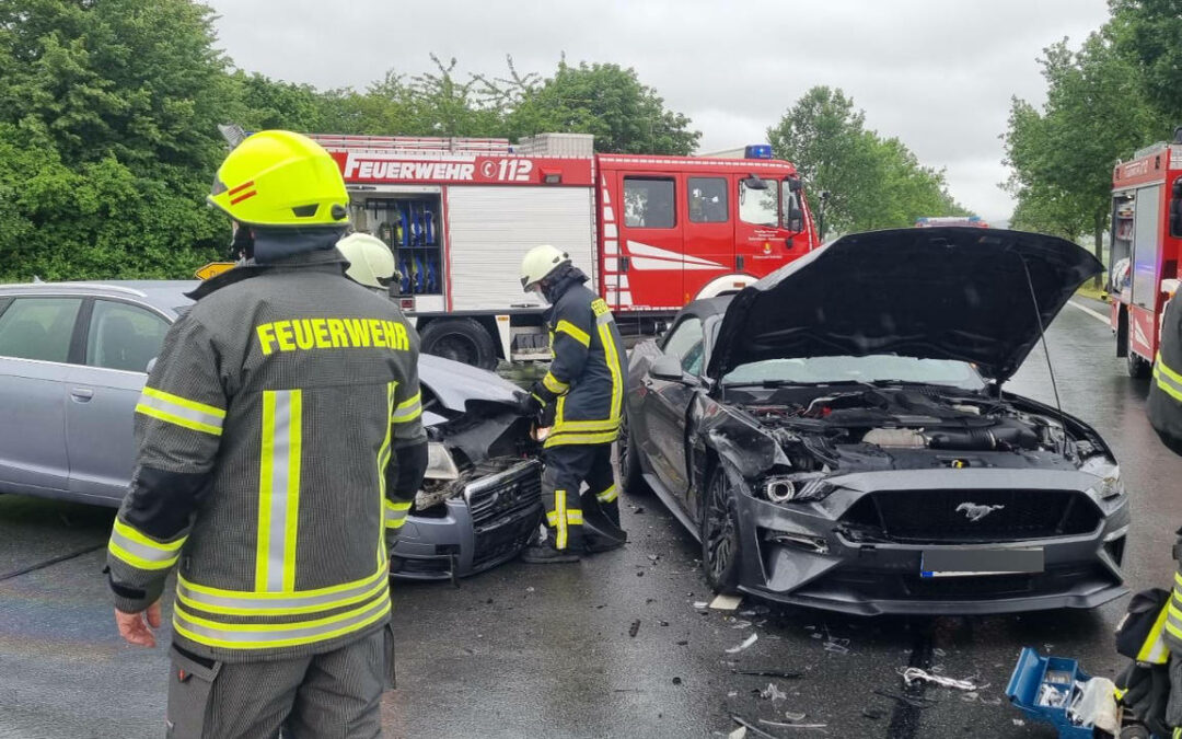 Verkehrsunfall auf der B240 bei Dielmissen