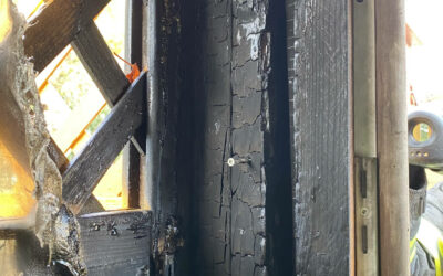 Schuppenbrand in Holzen