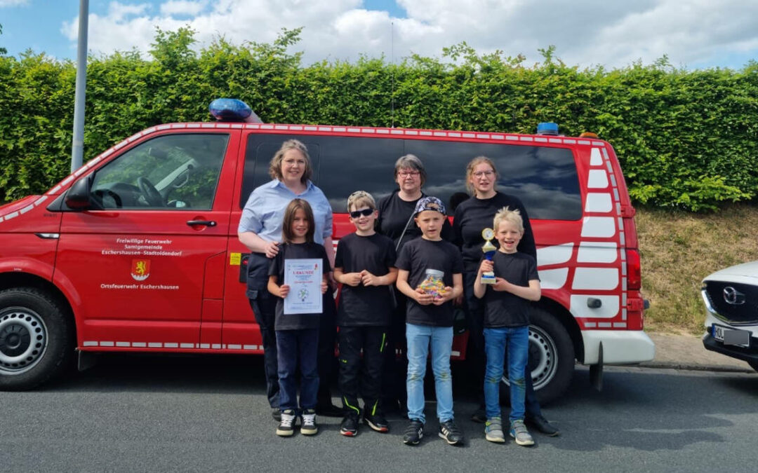 Kreiswettbewerb der Kinderfeuerwehr