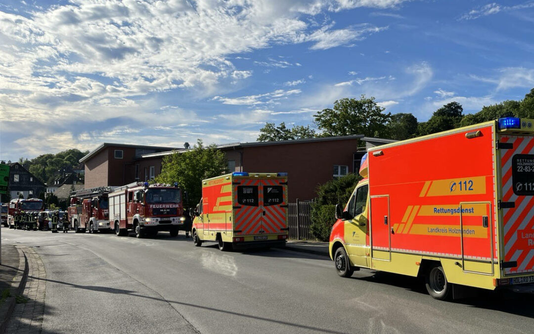 Fehlalarm: Vermeintlicher Brand in einem Wohnheim