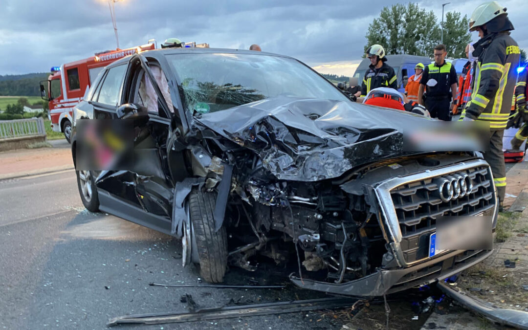 Schwerer Verkehrsunfall in Lüerdissen