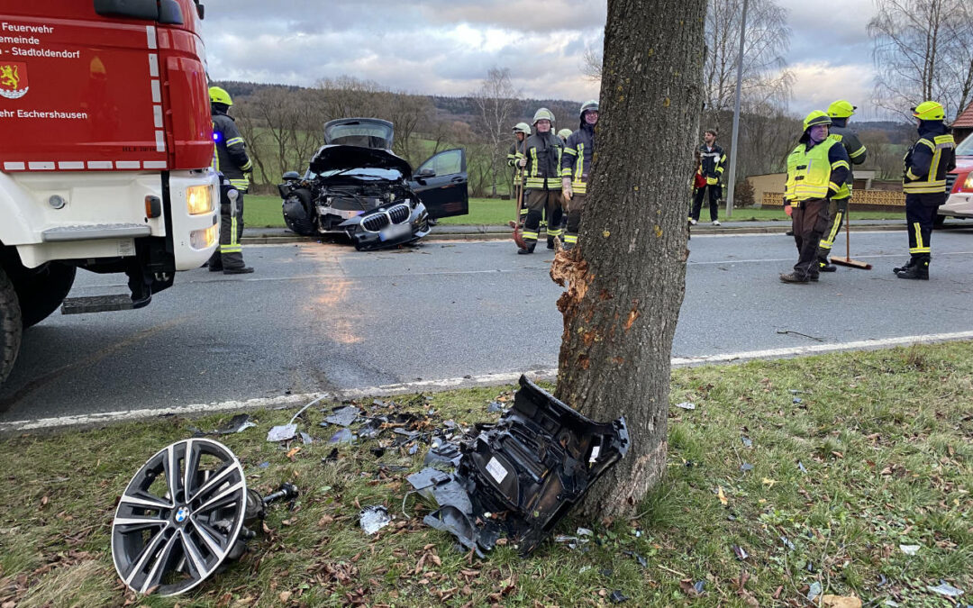 Schwerer Verkehrsunfall in Mainzholzen