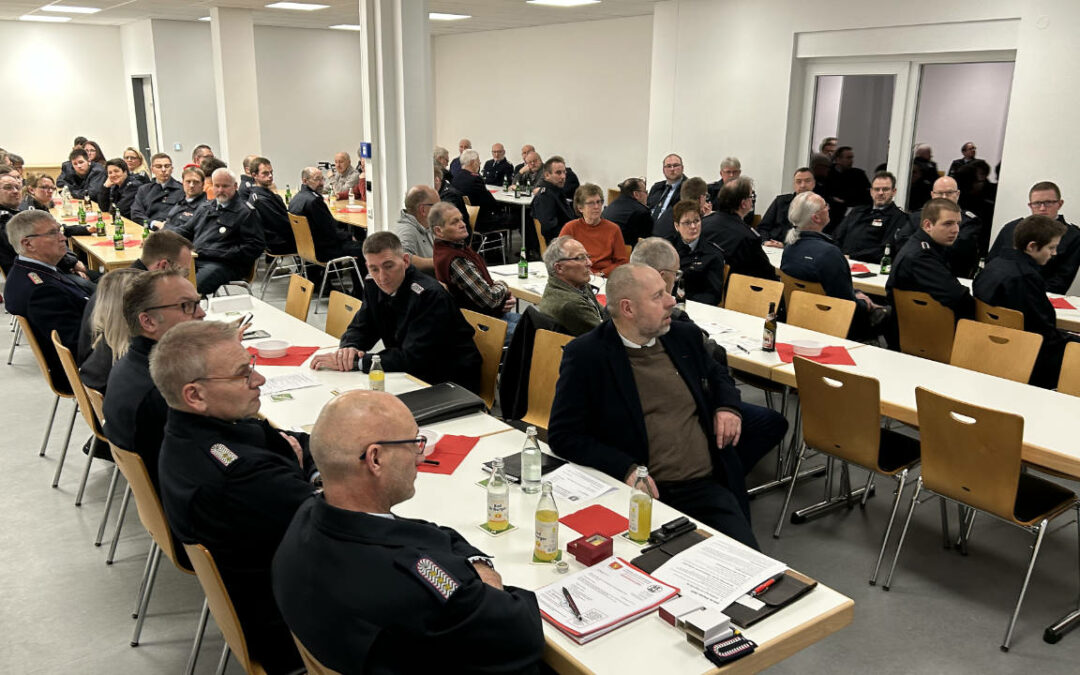 Jahreshauptversammlung 2023: Viel Arbeit für die Eschershäuser Feuerwehr