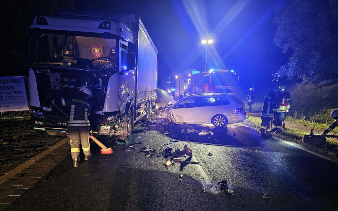 Federvieh in Verkehrsunfall verwickelt