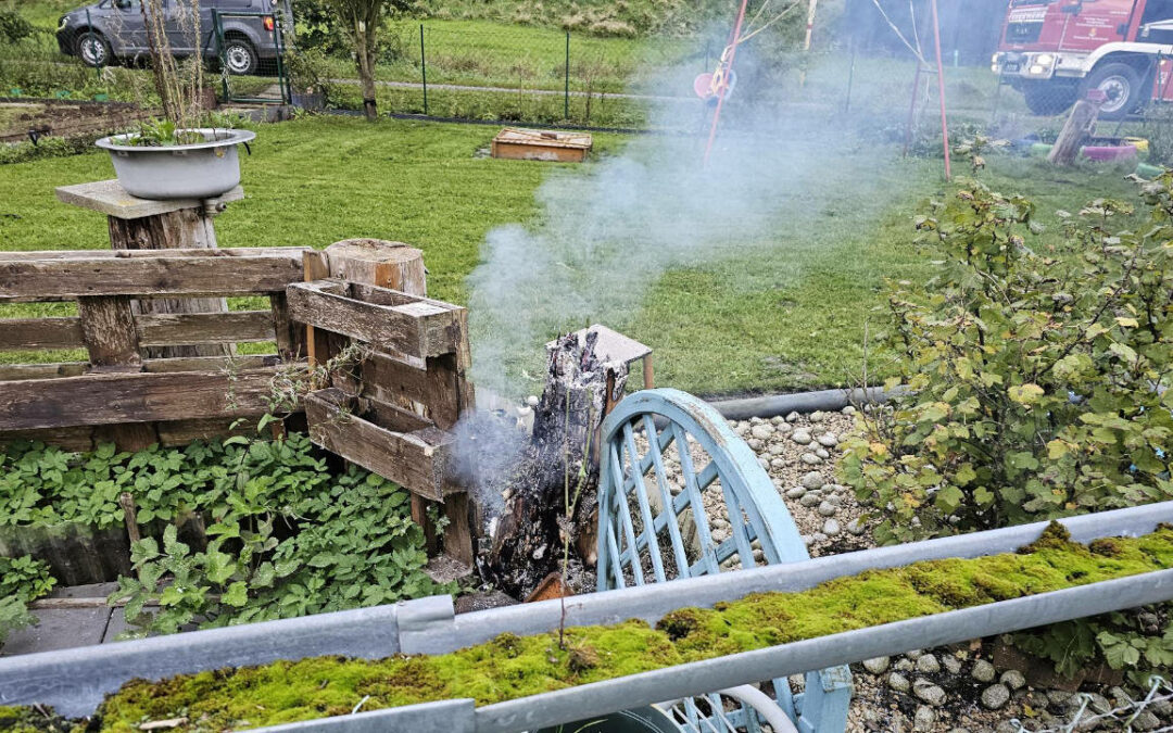 Entstehungsbrand in der Mühlentrift