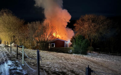 Hellental: Wochenendhaus steht in Vollbrand