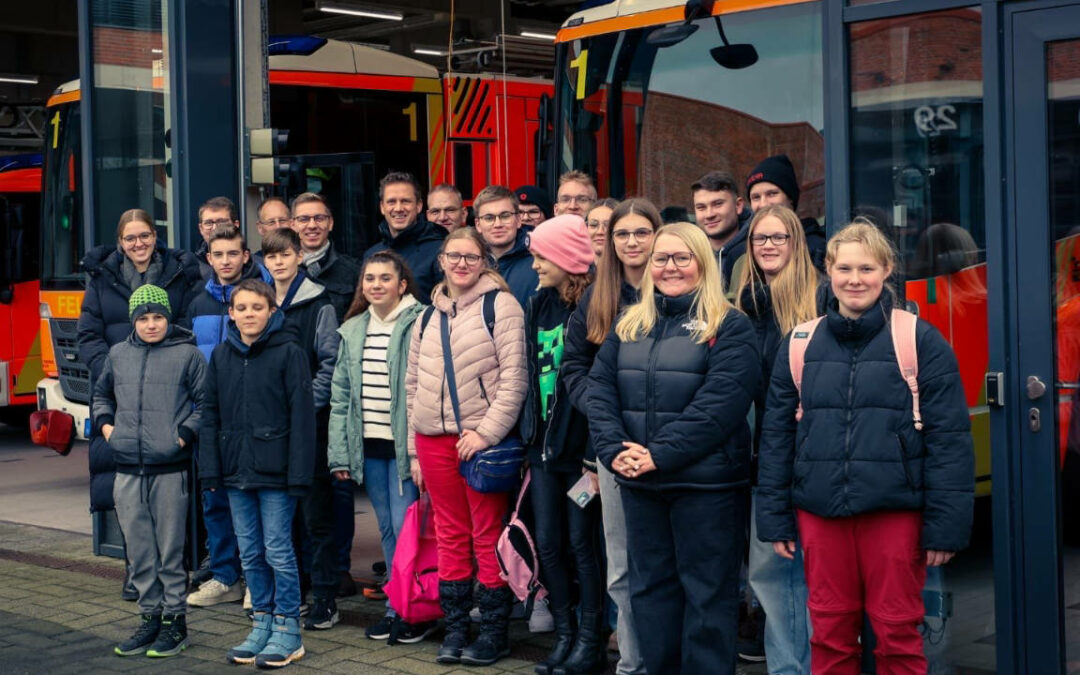 Besuch der Berufsfeuerwehr Hannover