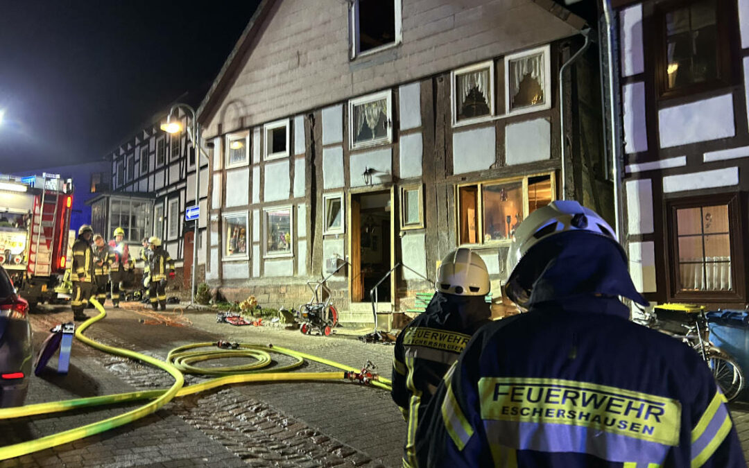Küchenbrand in der Stadtbergstraße