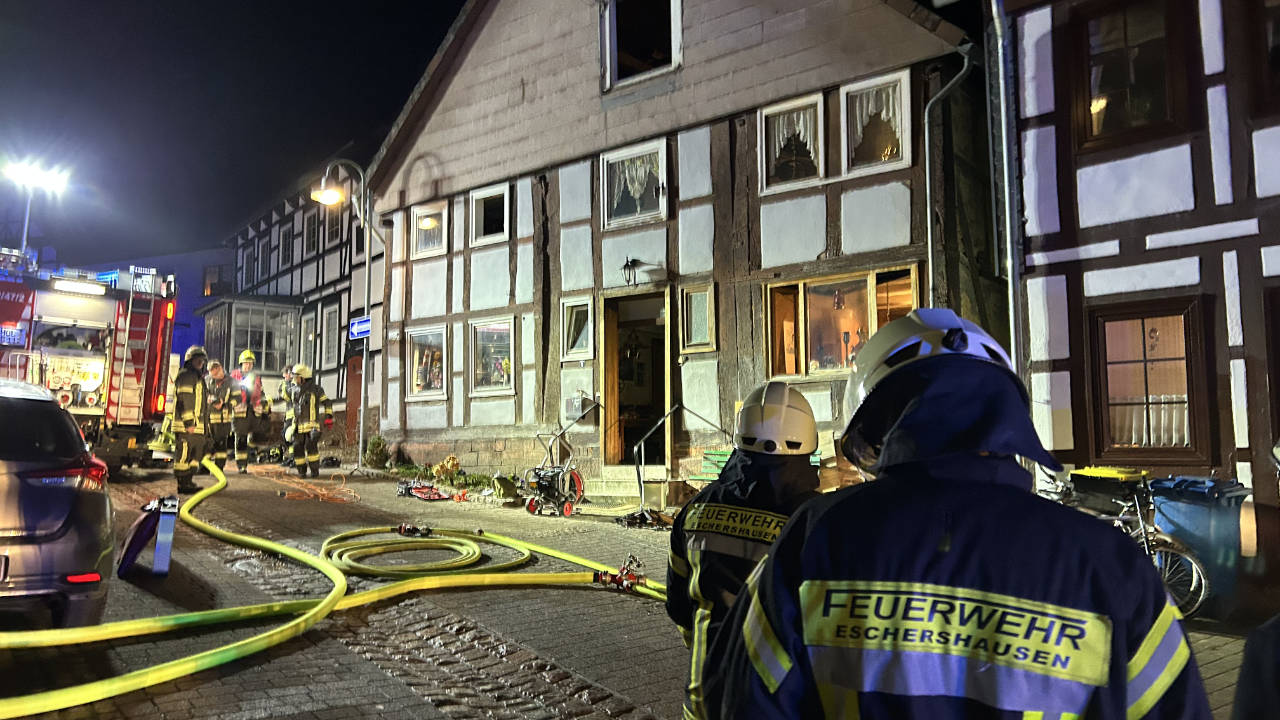 Küchenbrand in der Stadtbergstraße