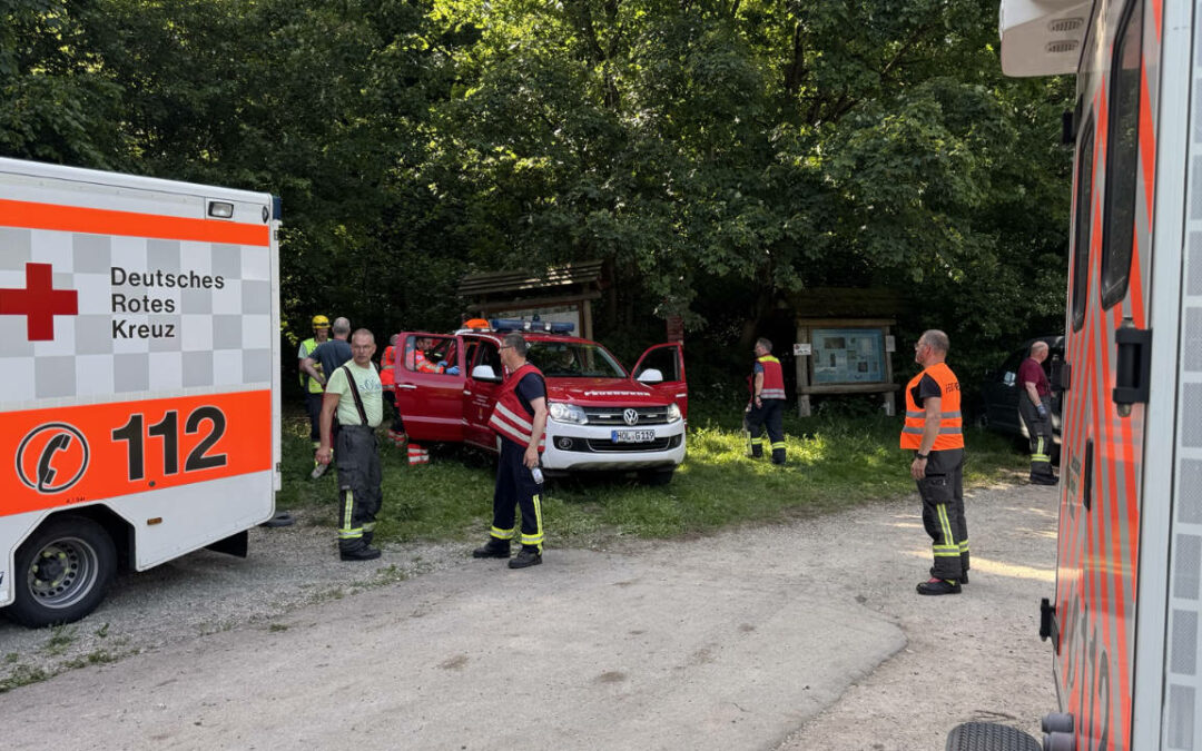 Kletterer stürzt an den Lüerdisser Klippen ab