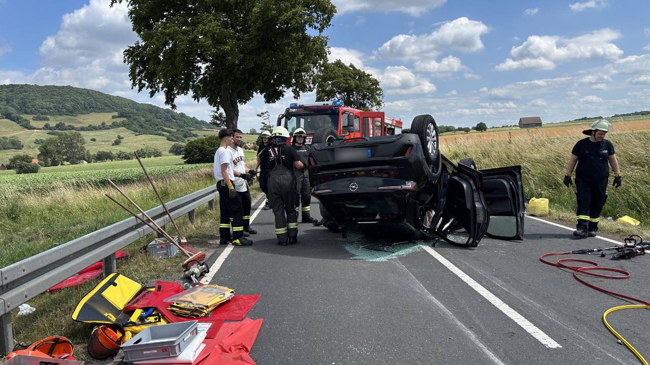 Tödlicher Verkehrsunfall auf der L580 bei Braak