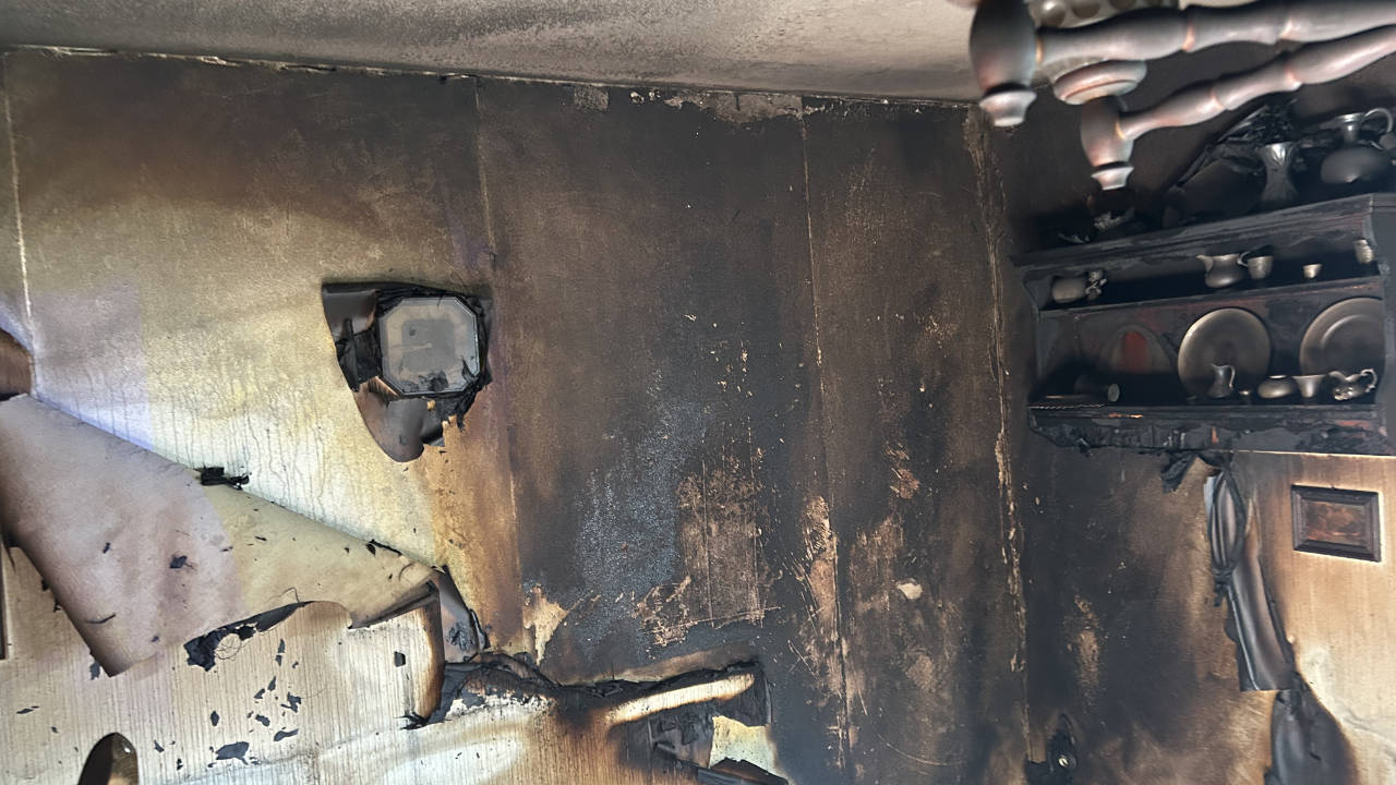 Zimmerbrand im Höfeweg