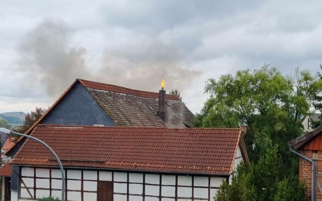 Schornsteinbrand in Eimen