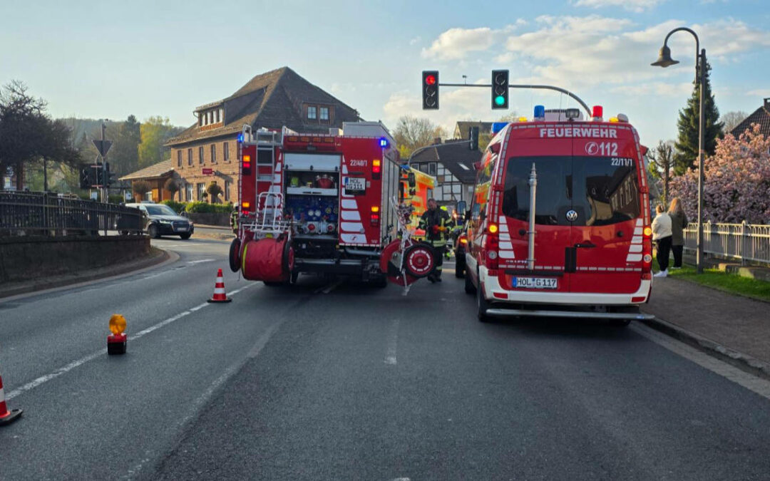 Auffahrunfall an der Brauhauskreuzung