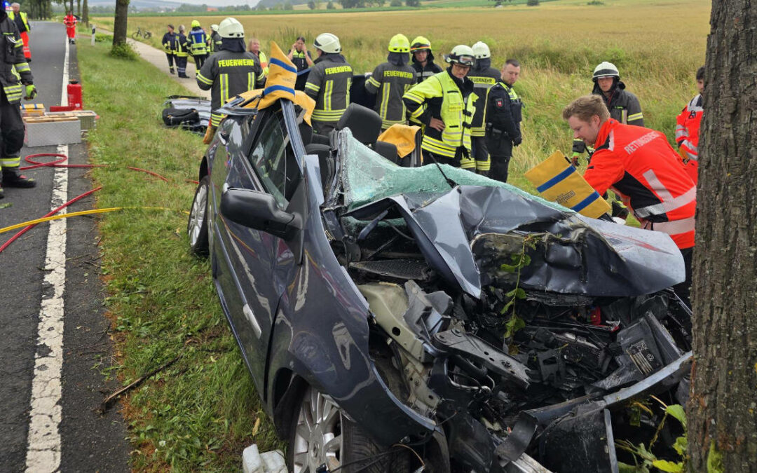 Tödlicher Verkersunfall zwischen Mainzholzen und Eimen