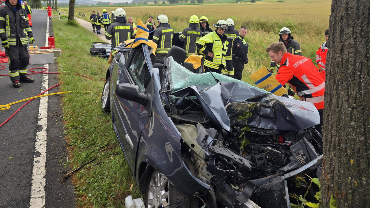 Tödlicher Verkersunfall zwischen Mainzholzen und Eimen