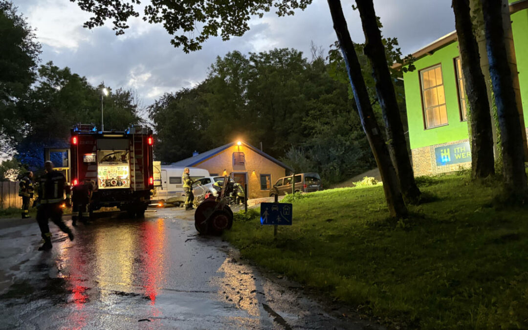 Keller-Schwelbrand auf dem Ith