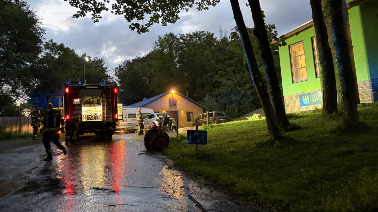 Keller-Schwelbrand auf dem Ith